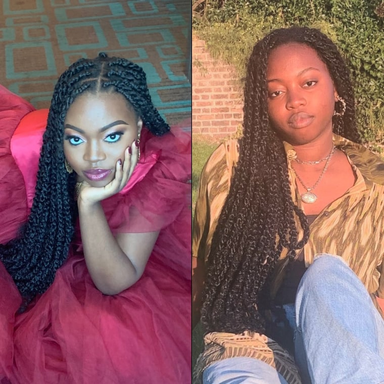 Alabi says that when it was time to take her twists out, the hair unravelled so easily that it was a “breeze”.