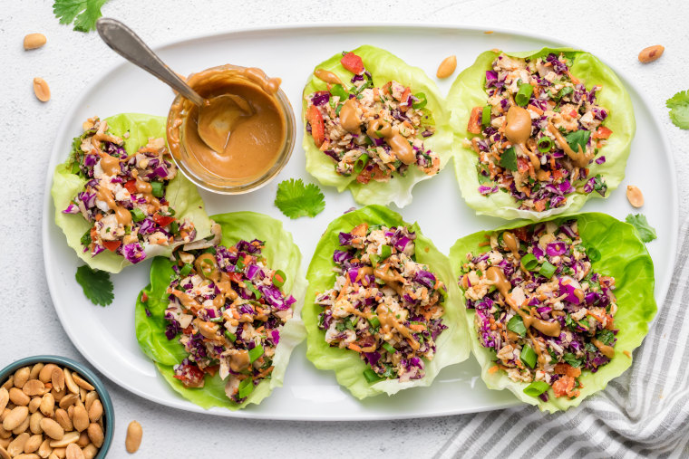Joy Bauer's Thai-Inspired Peanut Chicken Salad.