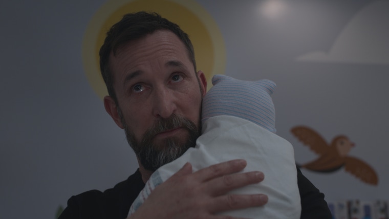 Dr. Robby holds baby Jane Doe in the final scene of "The Pitt" Season 2.