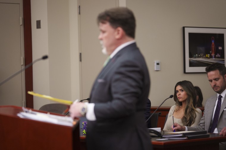The "Secret Lives of Mormon Wives" star was present, but did not speak.