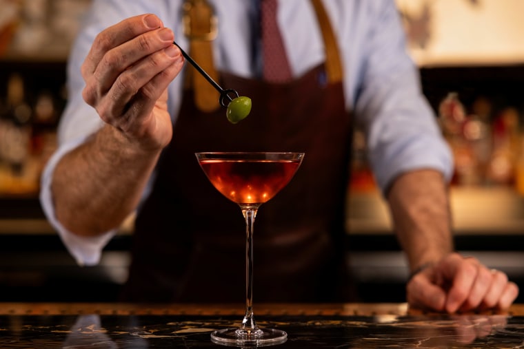 O Martini do Diabo do Waldorf Astoria.