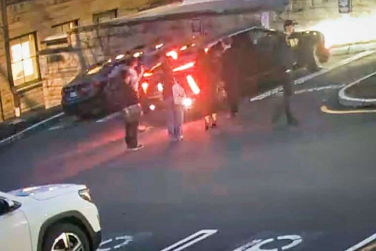 Video shows Cornell students following President Kotlikoff to his car and surrounding the car to prevent him from leaving after the Cornell Political Union event.