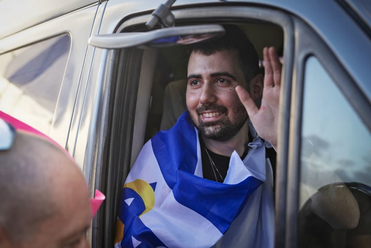 Homecoming Celebration For Guy Gilboa-Dalal, Former Hostage Freed After Ceasefire