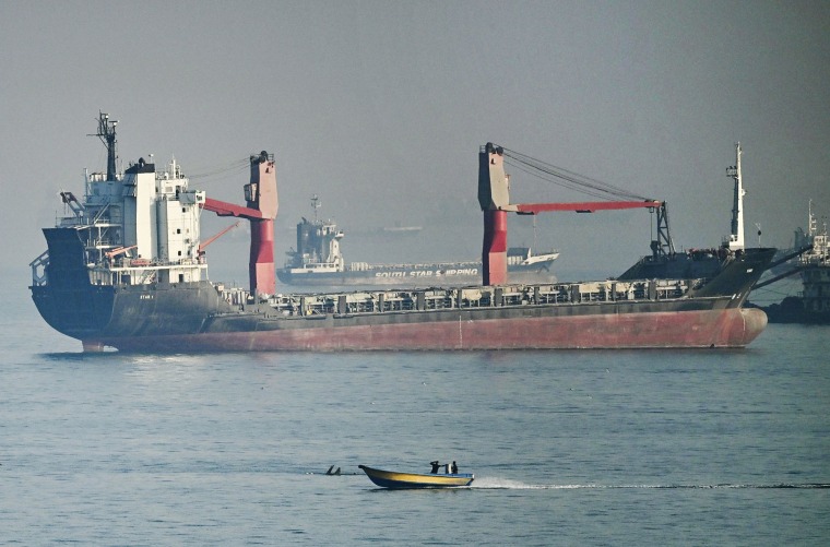 Vessels in Strait of Hormuz