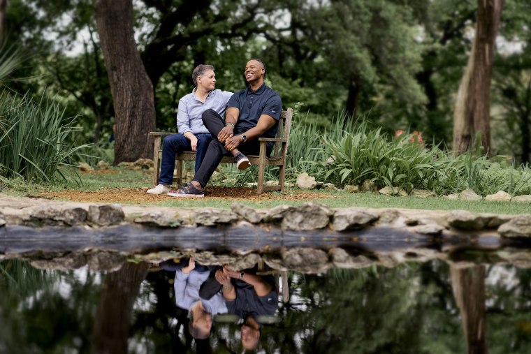 Former NBA player Jason Collins and Brunson Green Portraits