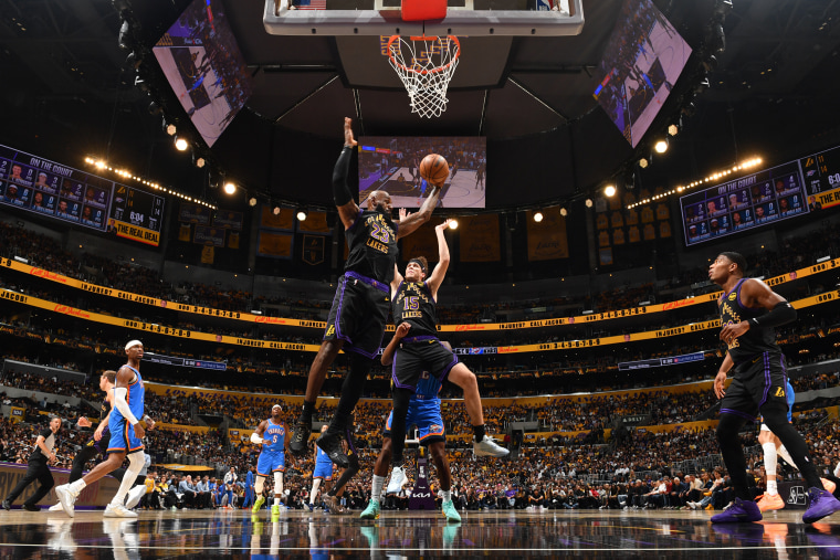 Oklahoma City Thunder v Los Angeles Lakers - Game Four