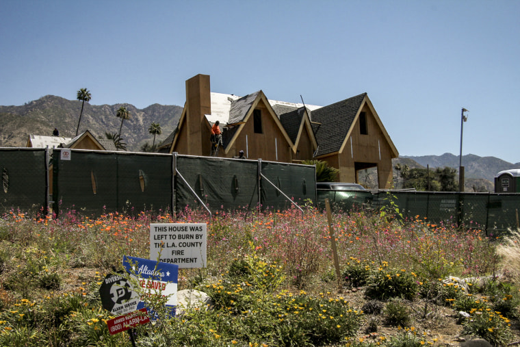 Altadena LA Fires Cleanup