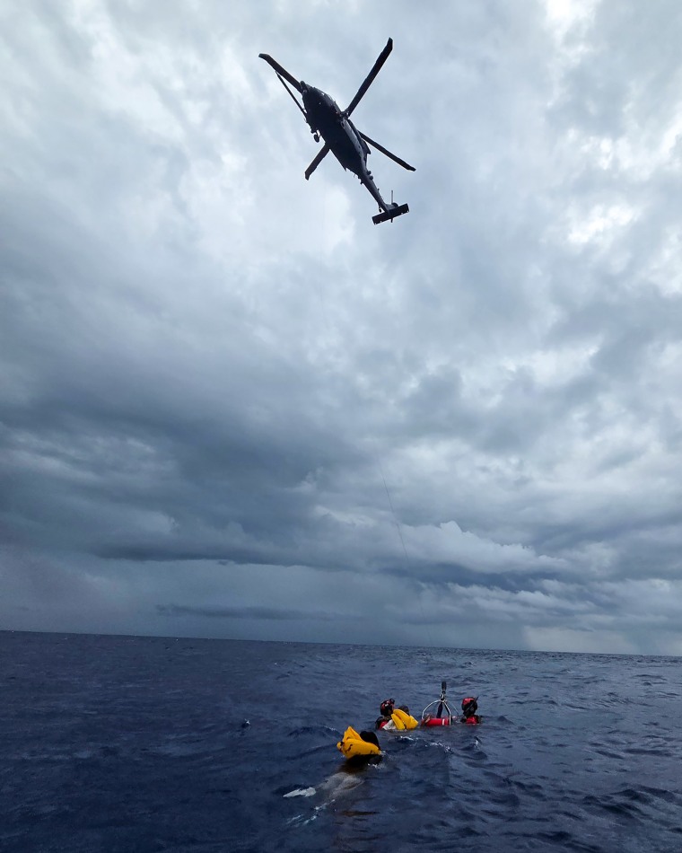 Rescue team.