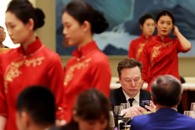 U.S. President Trump Meets With China's President Xi And Attends State Banquet