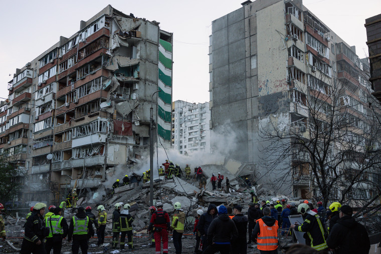 Air Strikes In Kyiv