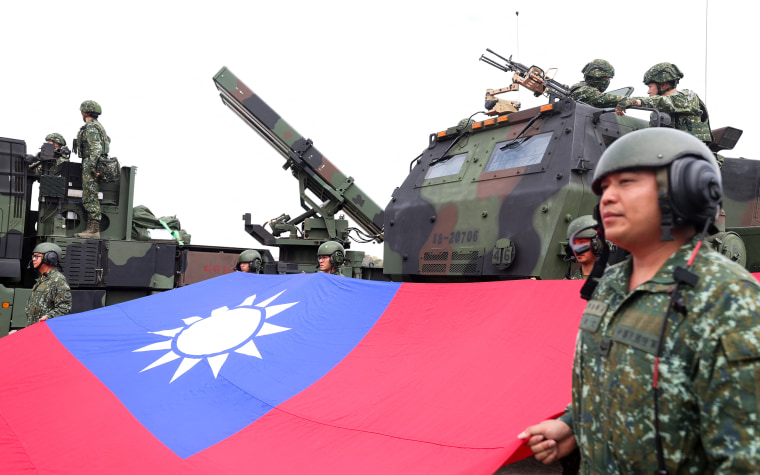 TAIWAN-DEFENCE-MILITARY-TRAINING