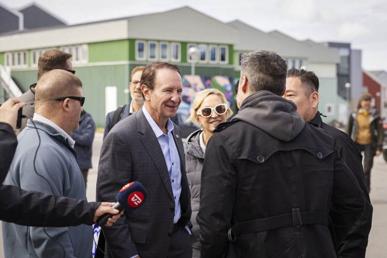 U.S. special envoy to Greenland,  Louisiana Gov. Jeff Landry