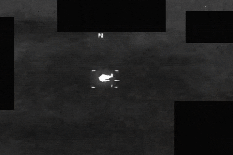 Syrian UAP instant acceleration