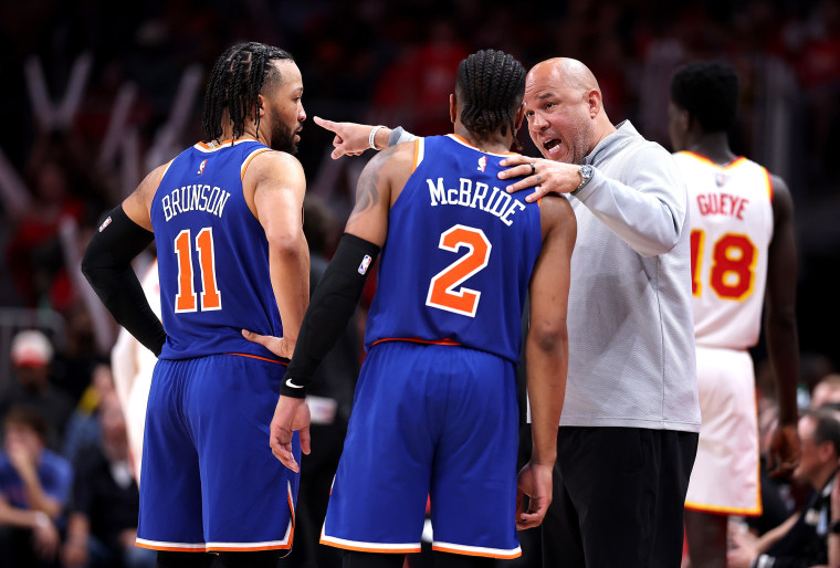 New York Knicks v Atlanta Hawks - Game Three