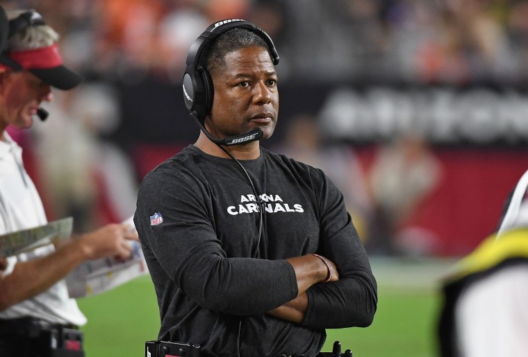 Steve Wilks, then head coach of the Arizona Cardinals,