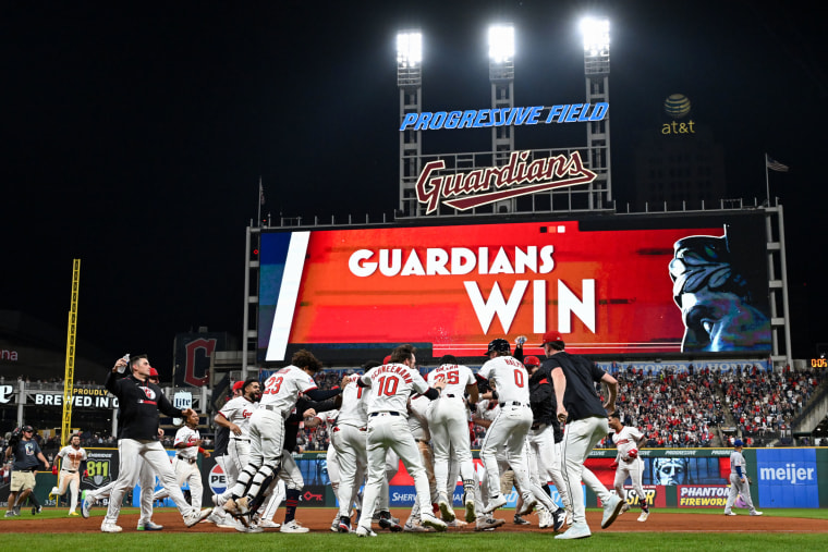 Texas Rangers v Cleveland Guardians