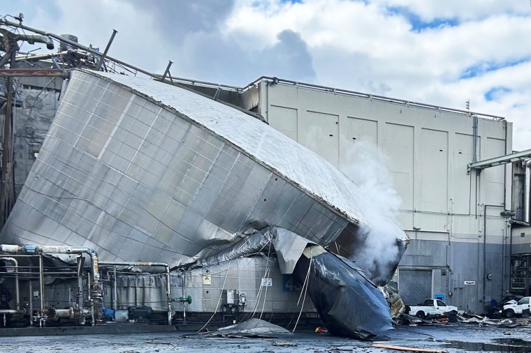 Washington State Chemical Plant Failure