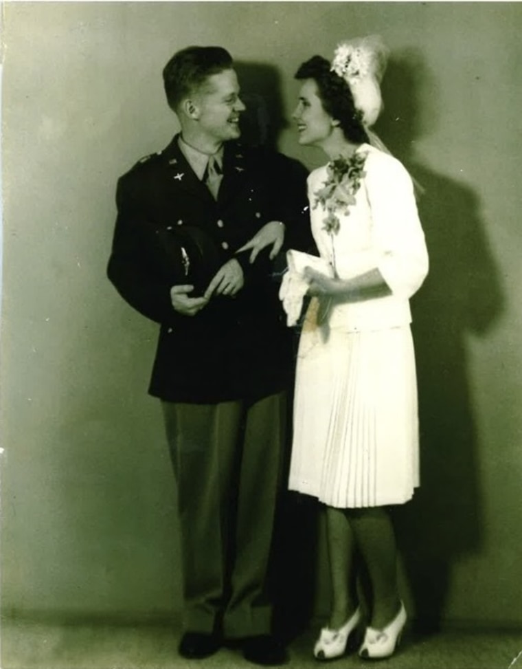 Dottie Wilson plays online bridge games against two of her children. She and her late husband, Richard, had four children in total.