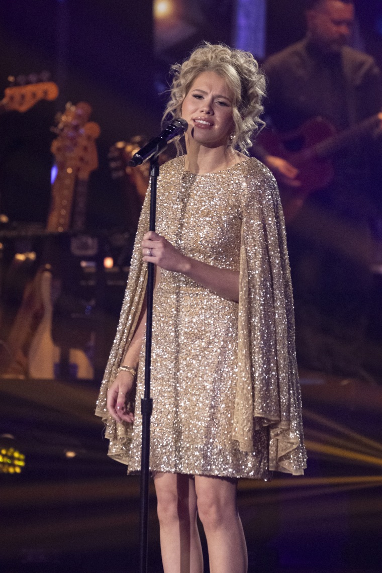 Hannah Harper chegou ao Top 2 durante o 