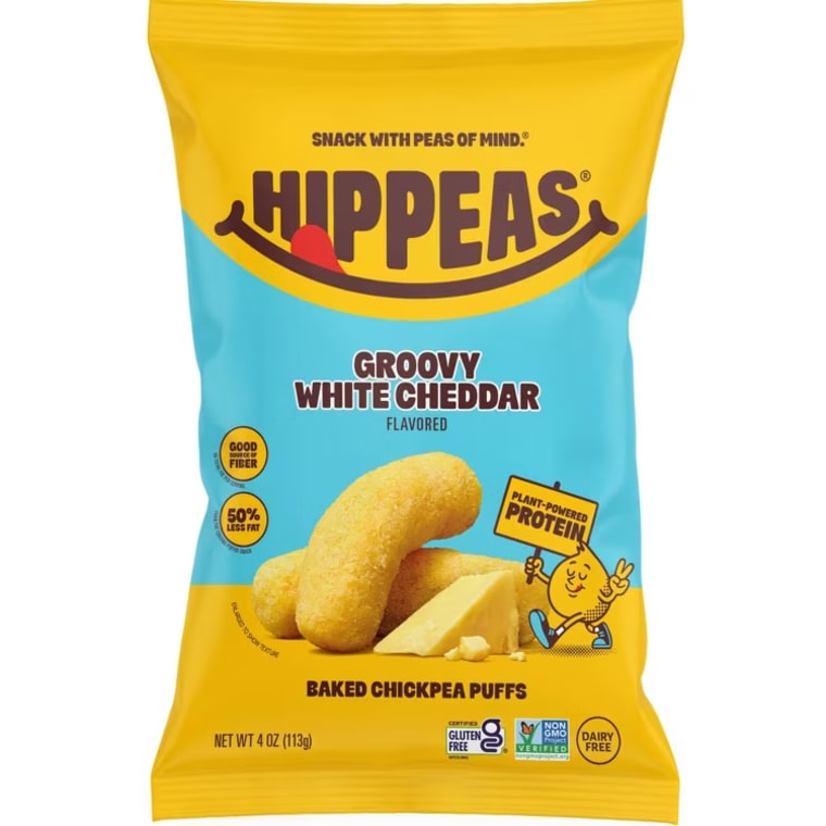 Hippeas Groovy White Cheddar Baked Chickpea Puffs