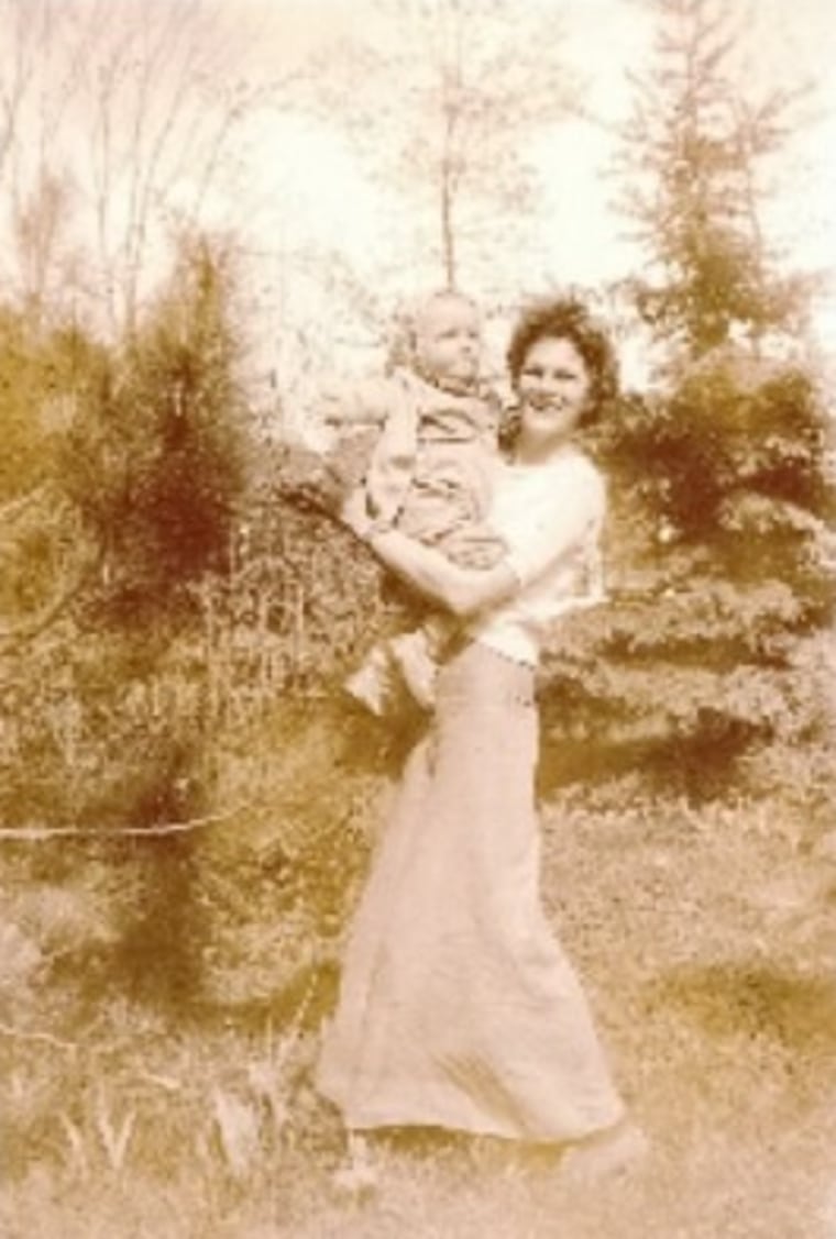 Lillian Randolph with her son