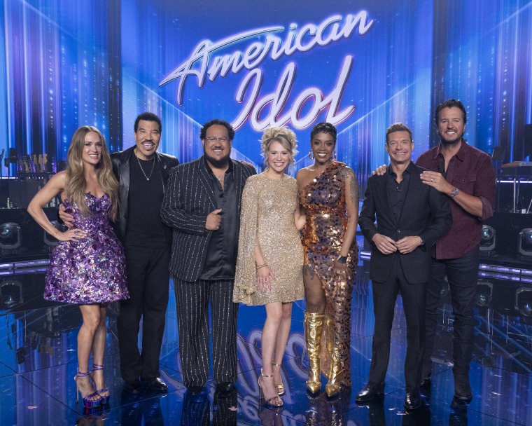 CARRIE UNDERWOOD, LIONEL RICHIE, JORDAN MCCULLOUGH, HANNAH HARPER, KEYLA RICHARDSON, RYAN SEACREST, LUKE BRYAN