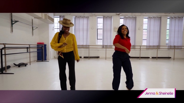 Fatima Robinson and Sheinelle Jones.