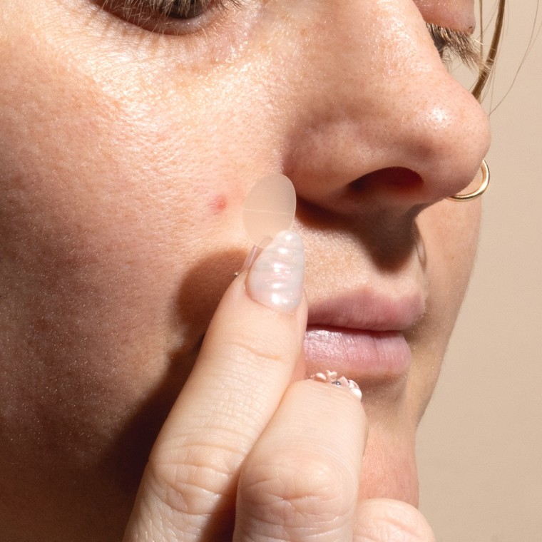 Our editors, like Brown, prefer pimple patches that blend into the skin for daily wear.