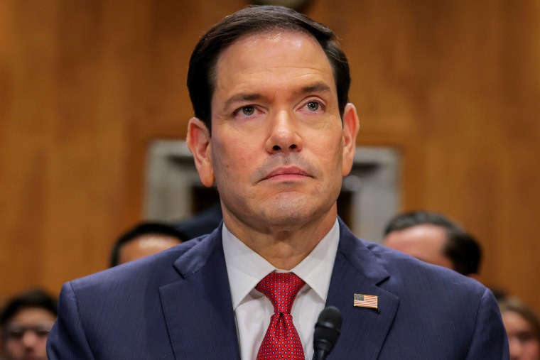 El secretario de Estado, Marco Rubio, comparece en el Senado por primera  vez desde el inicio de la guerra contra Irán