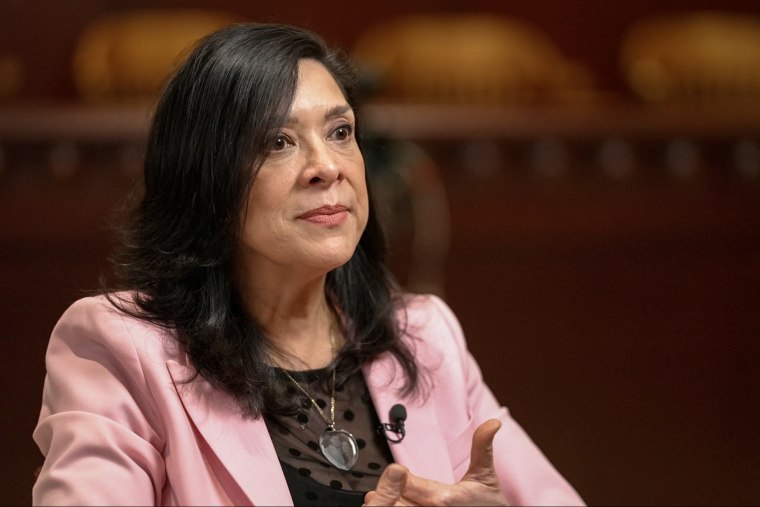 U.S. District Judge Esther Salas during a Common Ground interview with NBC News.
