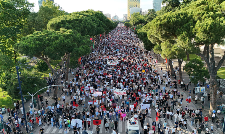 Protests against tourism project continue in Albania