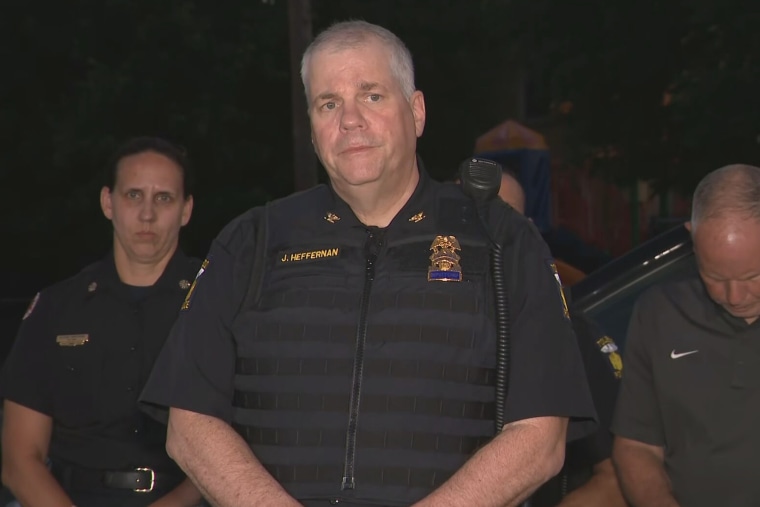 Deputy Chief Joseph Heffernan of the Toledo, Ohio, police department provides details about a shooting that left at least 12 people wounded Saturday night.WDIV