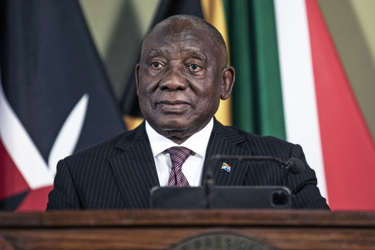 South African President Ramaphosa