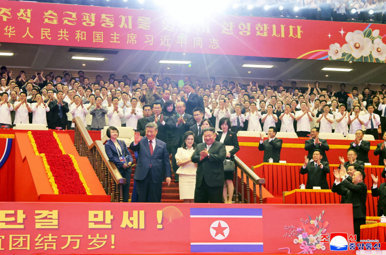 Chinese President Xi Jinping's state visit to North Korea