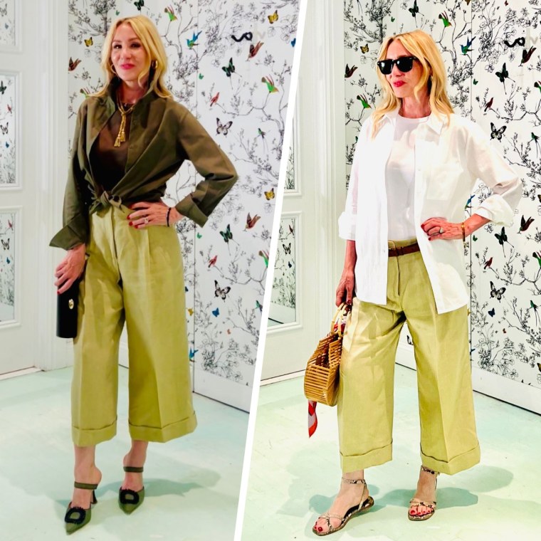 Shop TODAY contributor Chassie Post owns the Zeagoo Button Down Long Sleeve Collared Top in two colors.