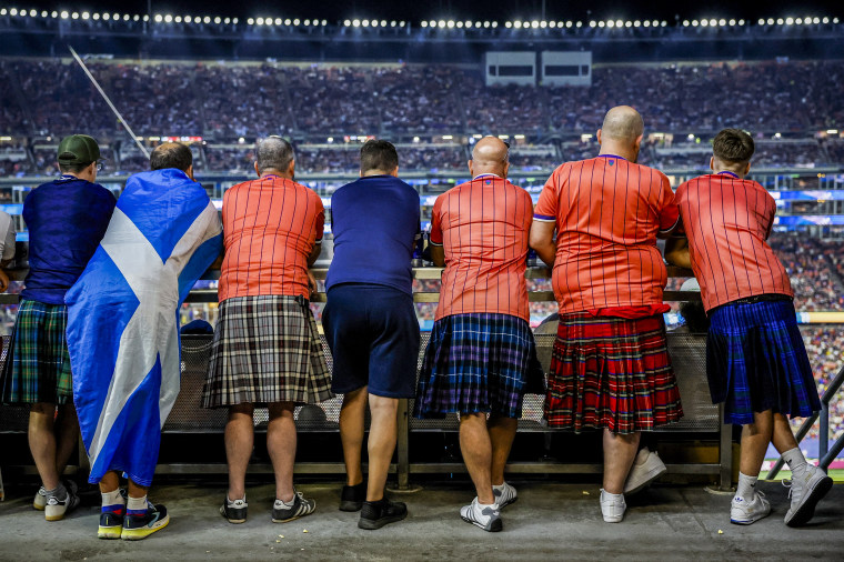 Scotland fans.