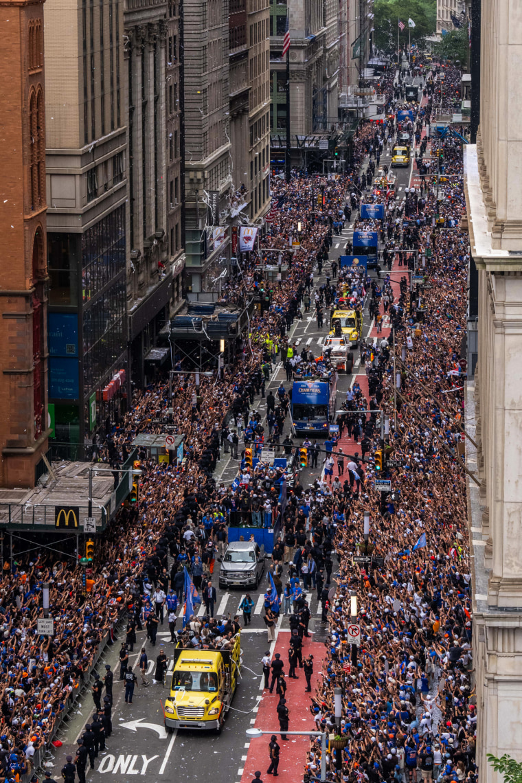 New York Knicks Championship Parade & Ceremony