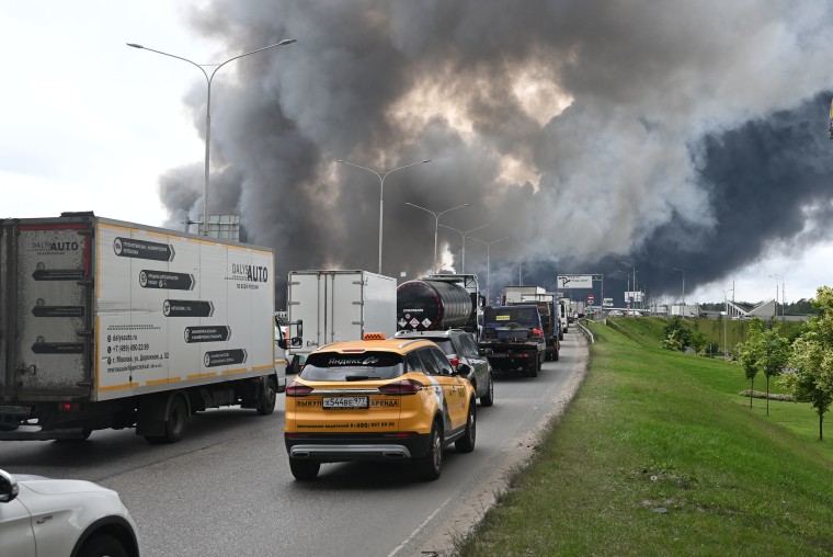 Oil refinery in Moscow hit by large-scale Ukrainian drone attack, mayor says