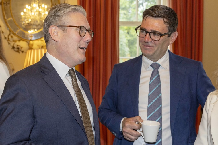 Prime Minister Keir Starmer Hosts Metro Mayors At Downing Street
