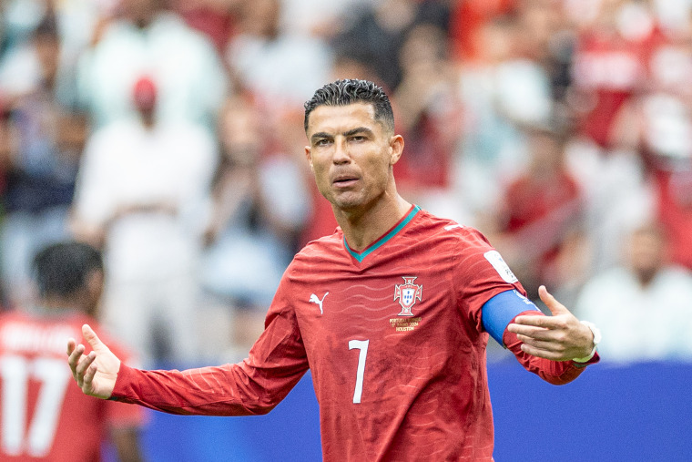 Cristiano Ronaldo of Portugal seen in action during FIFA