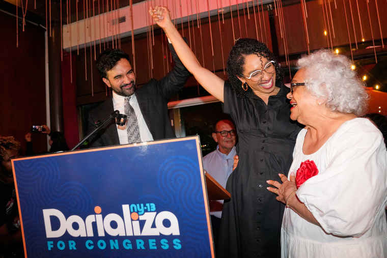 Zohran Mamdani,Darializa Avila Chevalier,Carmen Rojas