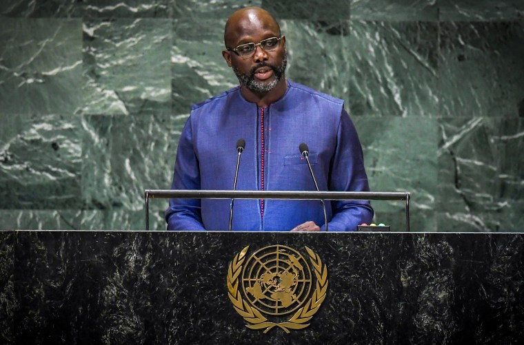 George Weah, President of Liberia