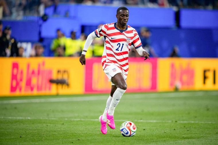 Timothy Weah of United States