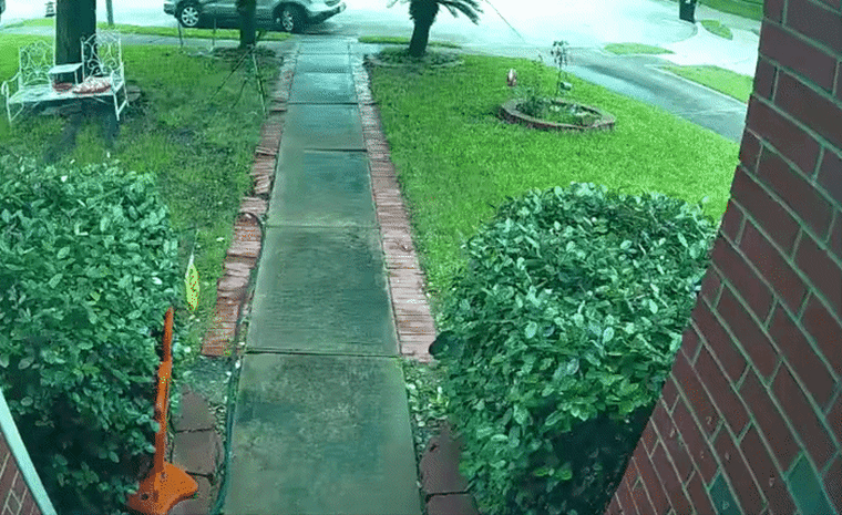 Tesla crash gif.