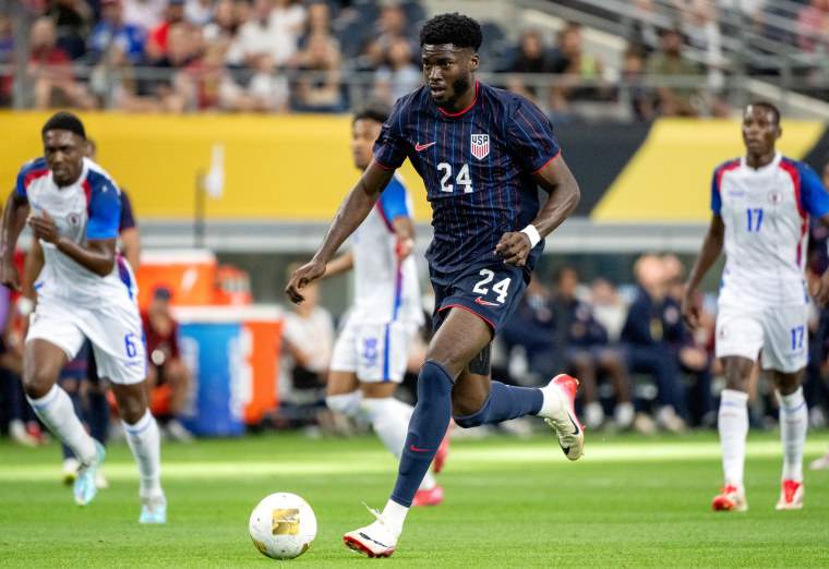 United States v Haiti - Gold Cup 2025