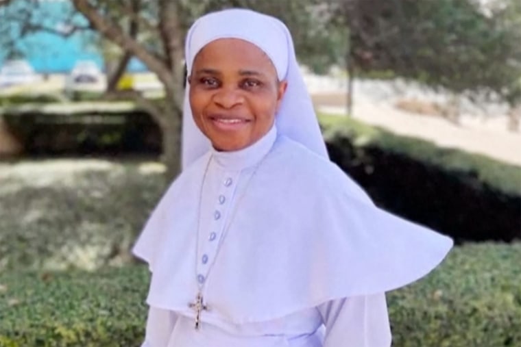 Nun arrested by ICE as she walked to mass in Texas is released.
