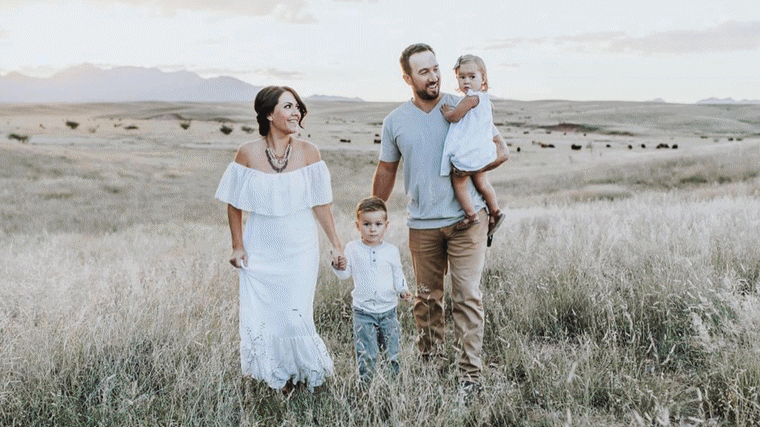 Nick Cordova and his family
