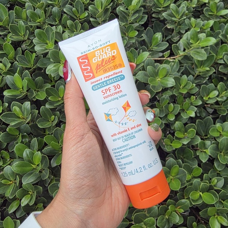 This insect repellent also contains SPF.