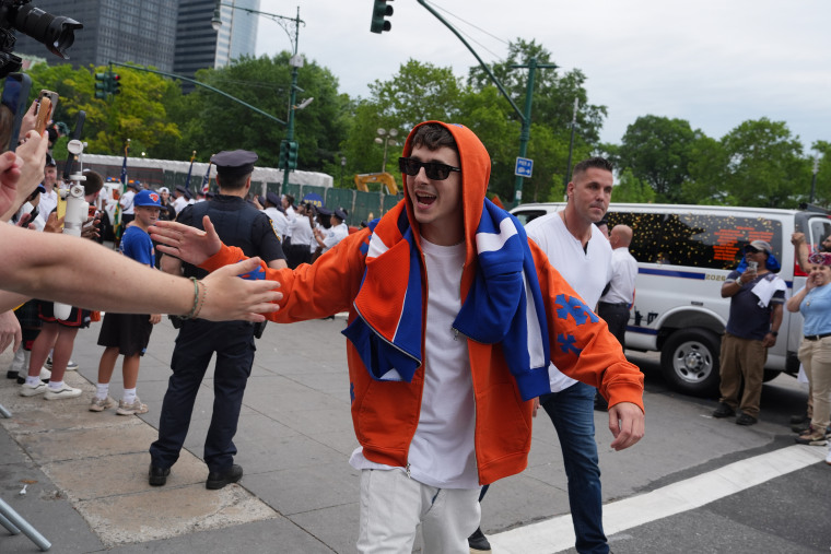 Desfile do Campeonato Knicks Basquete