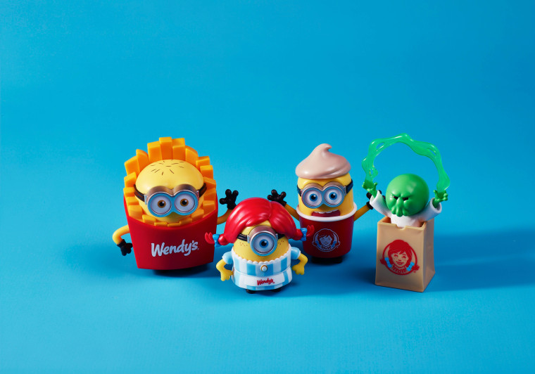 Wendy's "Minions & Monsters" collectibles.